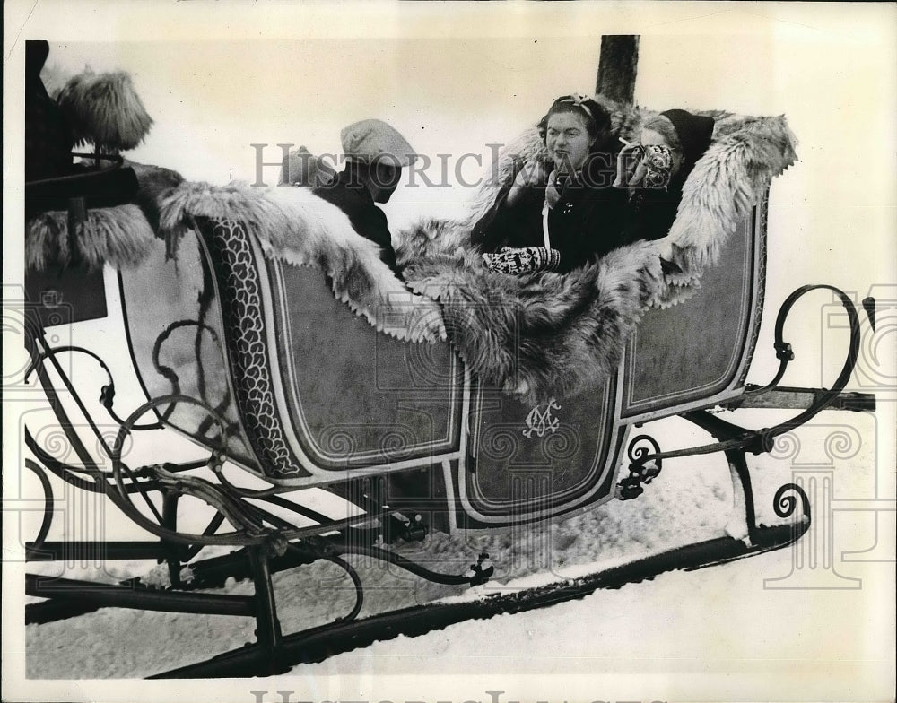 1938 Press Photo Countess Hauswitz Reventlow Formerly Barbara Hutton - Historic Images