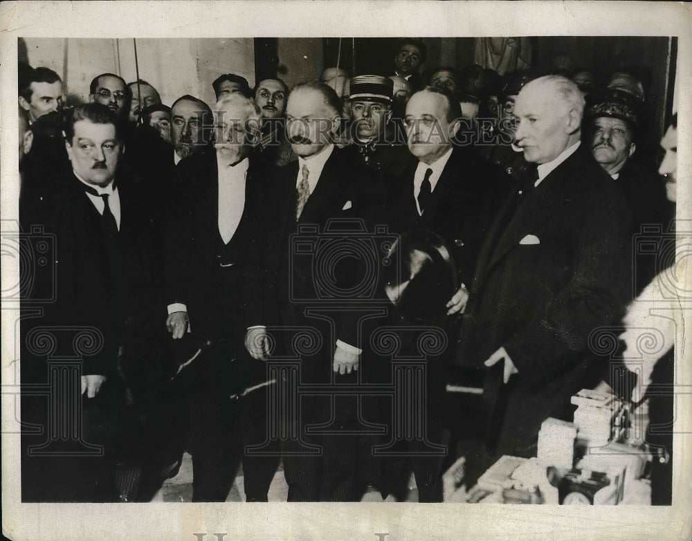 1932 Press Photo President of French Republic Albert Lebrun - nex04757- Historic Images