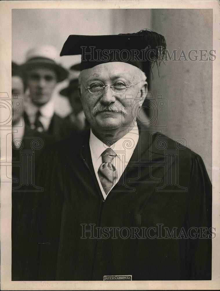 1923 Press Photo Adolph Lewisohn Philanthropist Head of NY Committee - Historic Images
