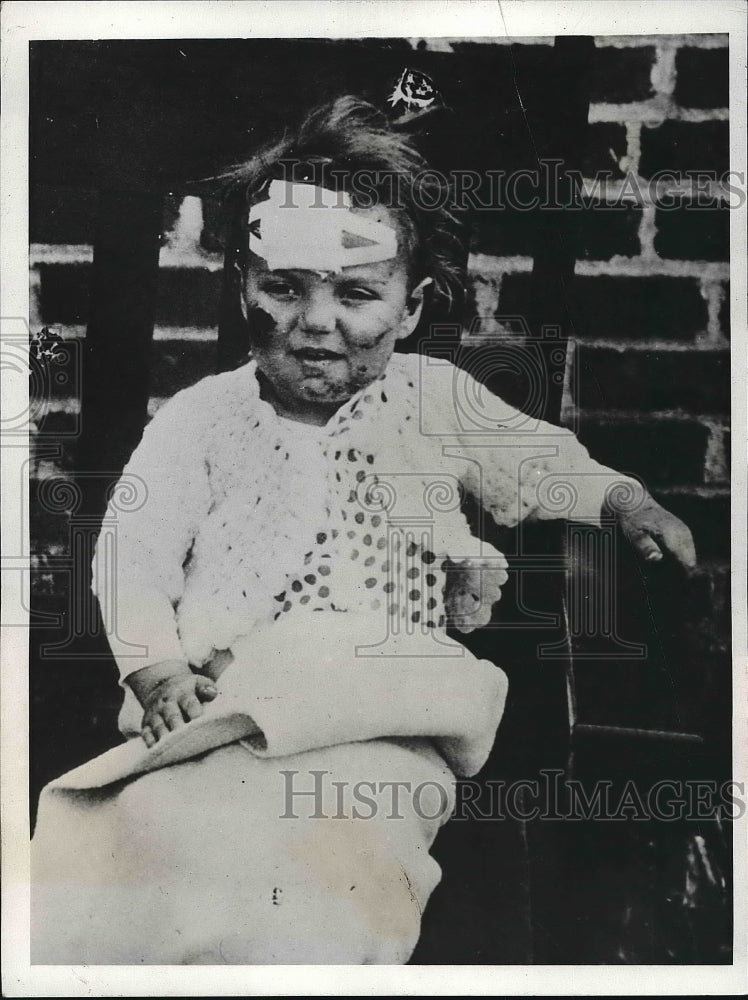 1932 Press Photo Jewel Butler Torn from Mother's Arms in Tornado - Historic Images