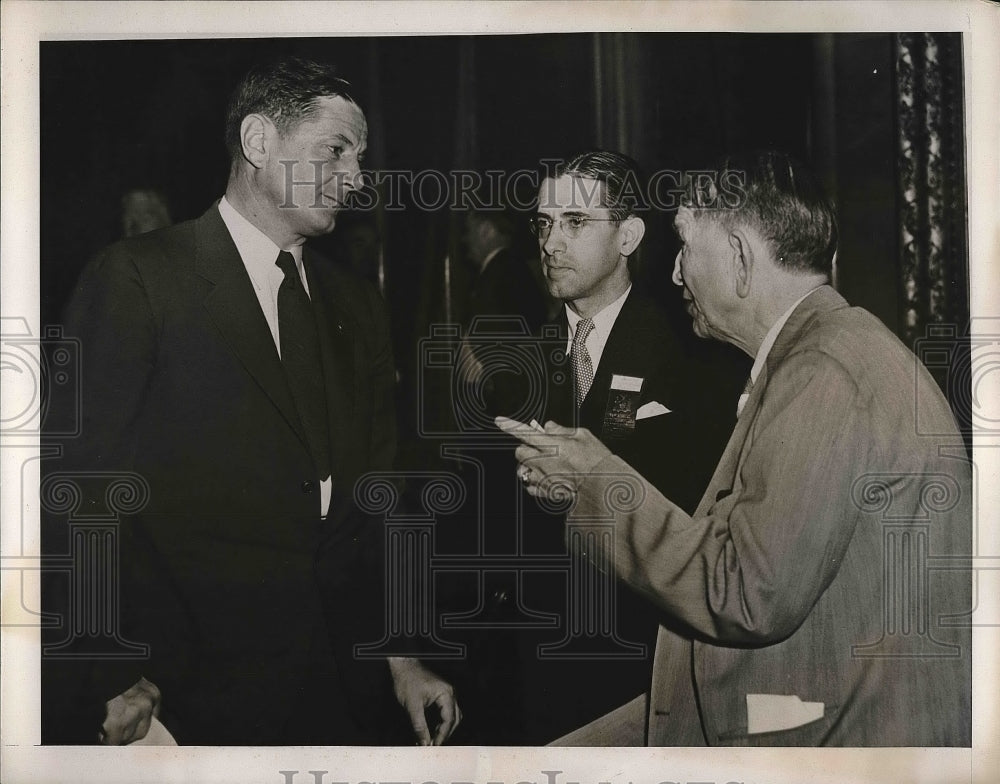 1939 Press Photo Governors Burnet T. Maybank, Prentice Cooper, and Fred P. Cone - Historic Images