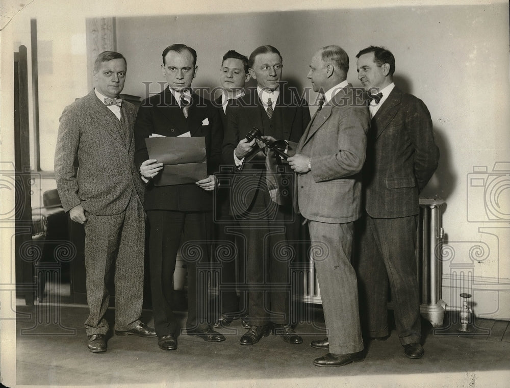 1928 Press Photo Officers of Federal bar Association U.S. DA Charles Tuttle - Historic Images