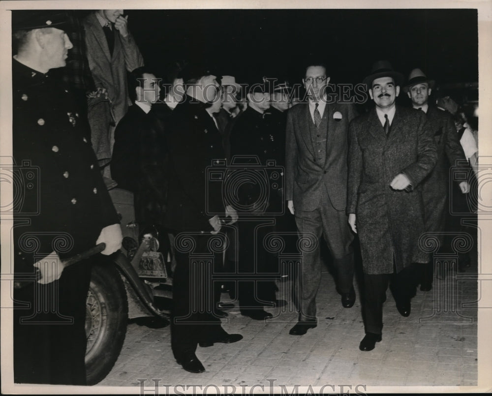 1938 Press Photo Thomas E. Dewey, Governor Candidate, New York,  Charles C. Wing - Historic Images