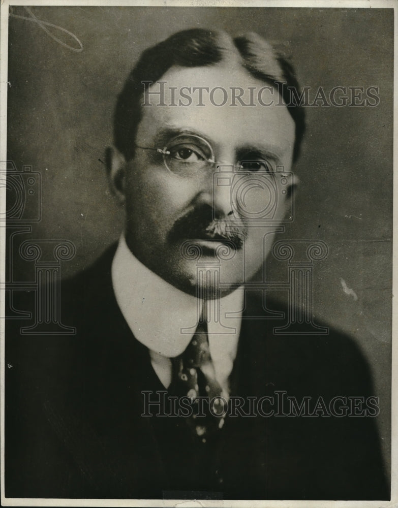 1930 Press Photo Dr. Alonzo E. Taylor, food research director at Standford Univ. - Historic Images
