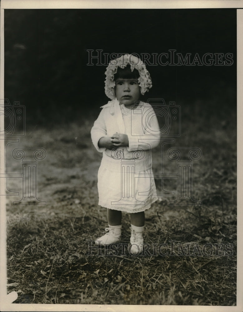 1928 Press Photo Suzotto Twining, Daughter of Mr. &amp; Mrs. John Twining of NY - Historic Images