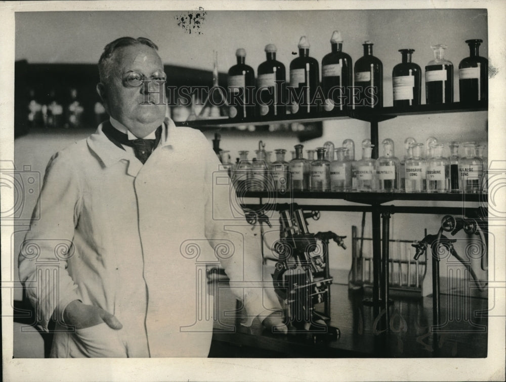 1923 Press Photo The World Famous Munich Professor Dr. Doederlein - Historic Images