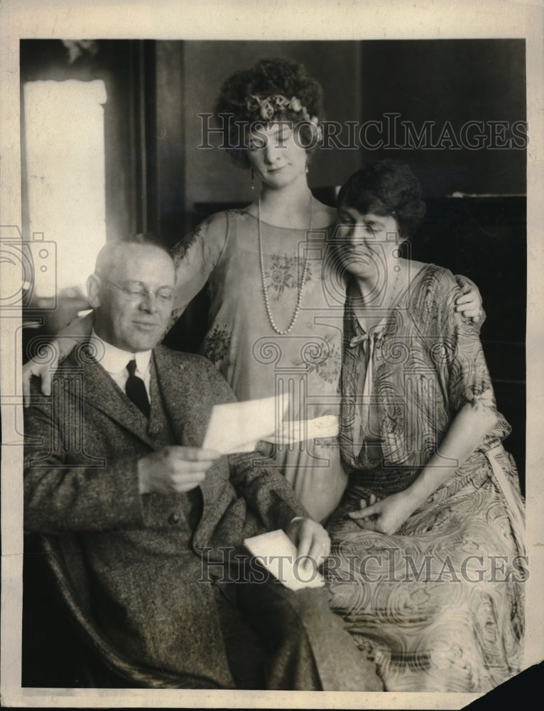 1923 Press Photo Louis T. Lehmeyer Estate, Elizabeth R. Wurthmann, New Jersey - Historic Images