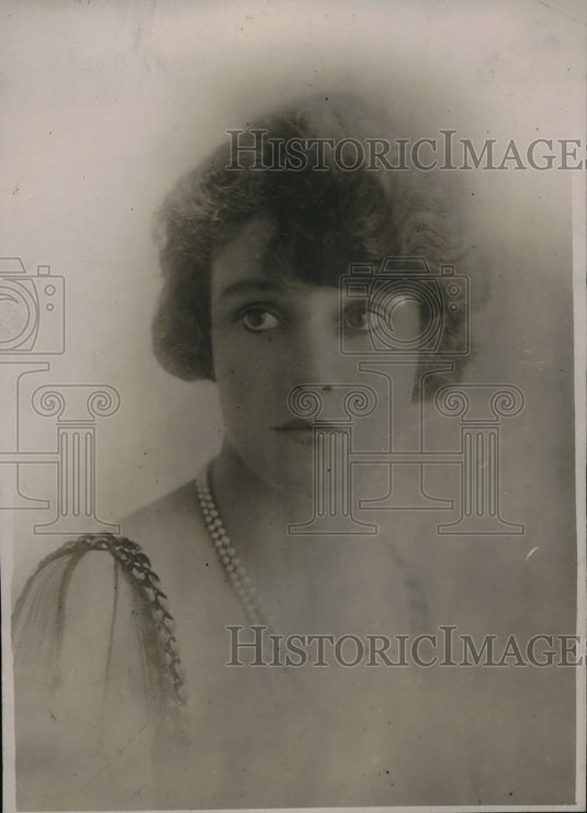 1922 Press Photo Mrs. C. L. N. Newall - Historic Images