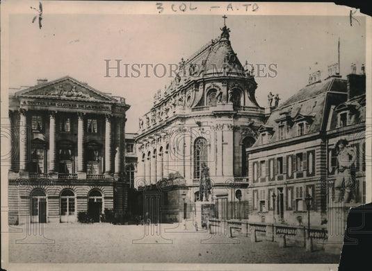 1918 Press Photo Allied Premiers Versailles Meeting Rome Italy - Historic Images