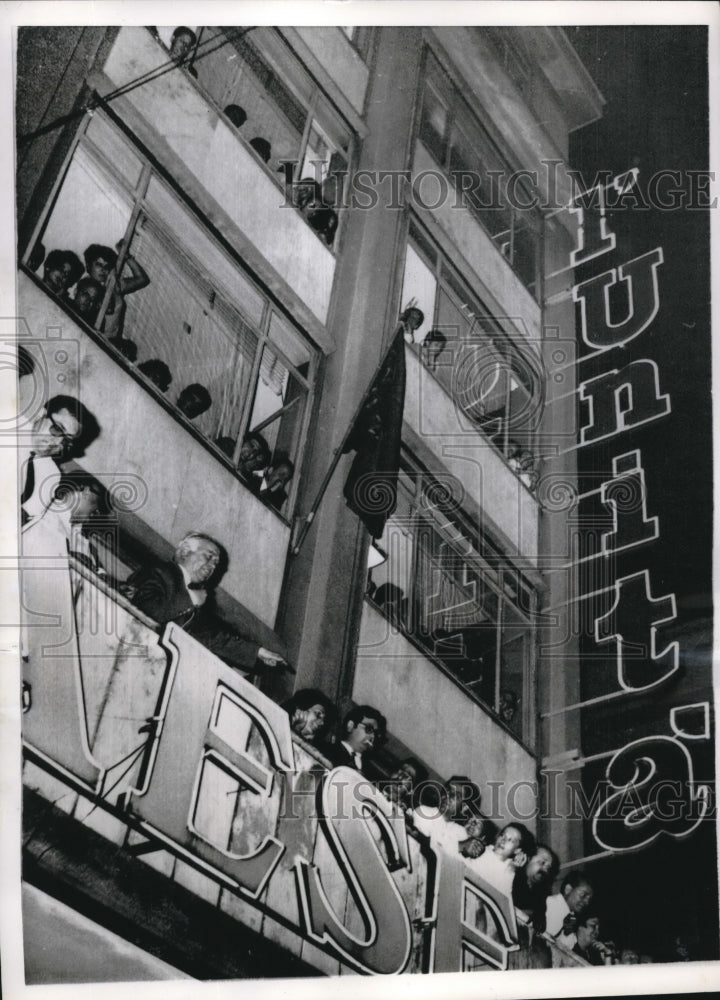 1968 Press Photo Luigi Longo At The Communist Newspaper Unita - Historic Images