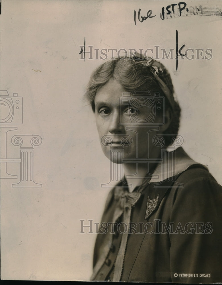 1920 Press Photo Mrs. James W. Morrison-Historic Images