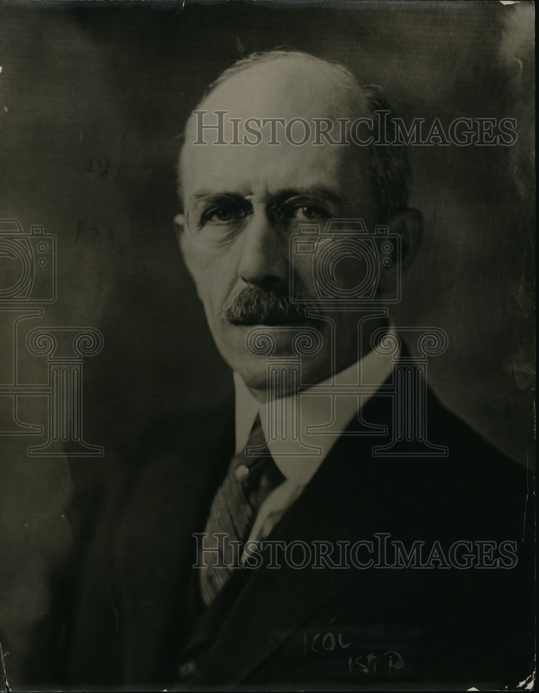 1922 Press Photo Judge Francis E. baker, Federal Circuit Court of Appeals - Historic Images