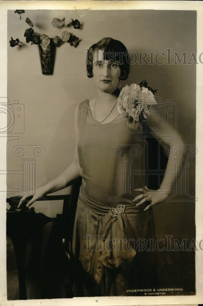 1927 Press Photo Marde De Lourdes Villar - nex08849 - Historic Images
