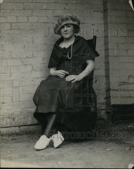 1923 Press Photo Mary Potter Ohio Valley Retail Shoe Dealers Association - Historic Images
