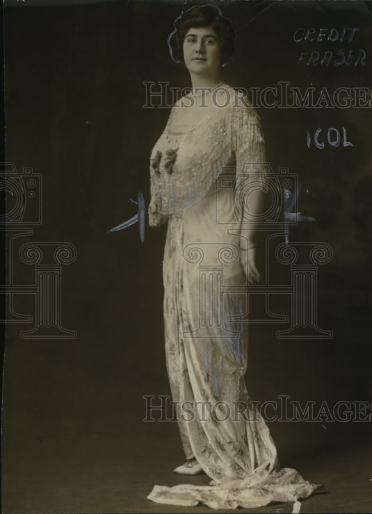 1922 Press Photo Mrs. Marie Dowsett Worthington - Historic Images