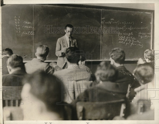 1929 Press Photo William Albertson President of student liberal club - Historic Images