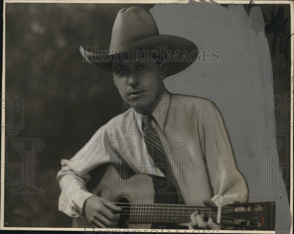 1930 Press Photo John White, Rado Singer - Historic Images