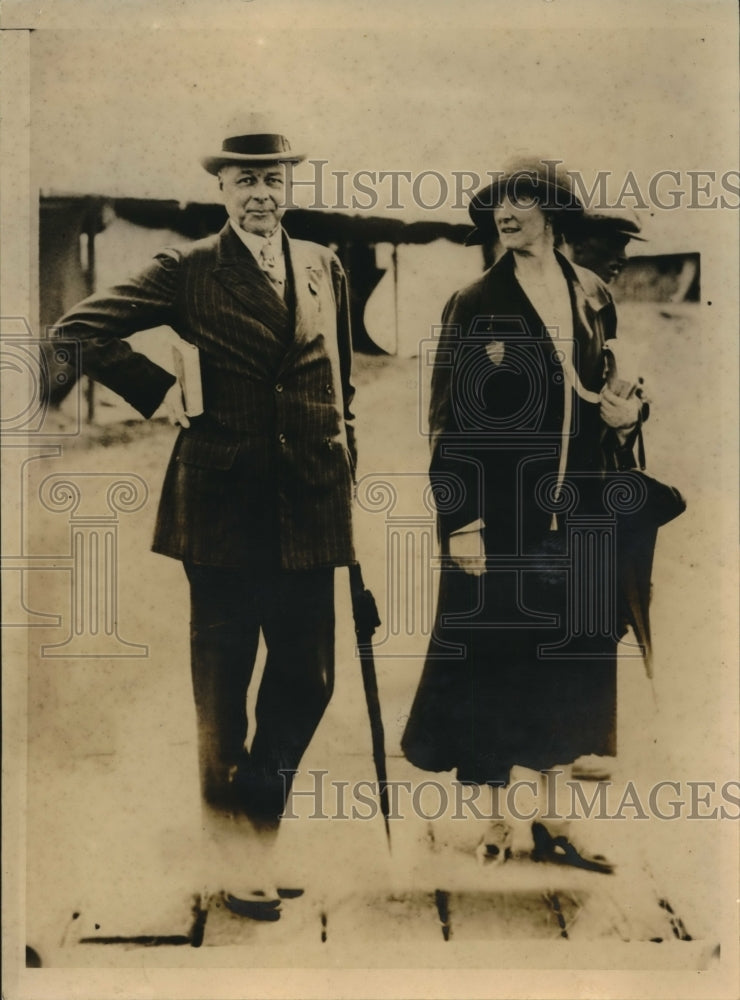 1925 Press Photo Sir William Joynson Hicks at Royal Show in Chester ...
