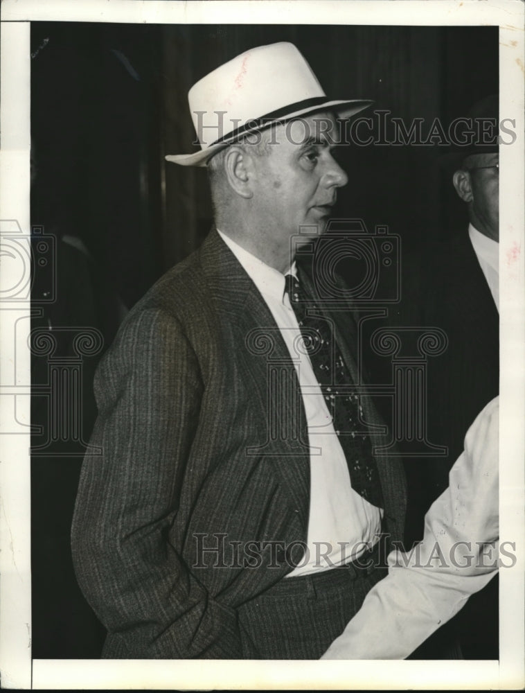 1938 Press Photo Phillip Murray chairman of the Steel workers organization - Historic Images