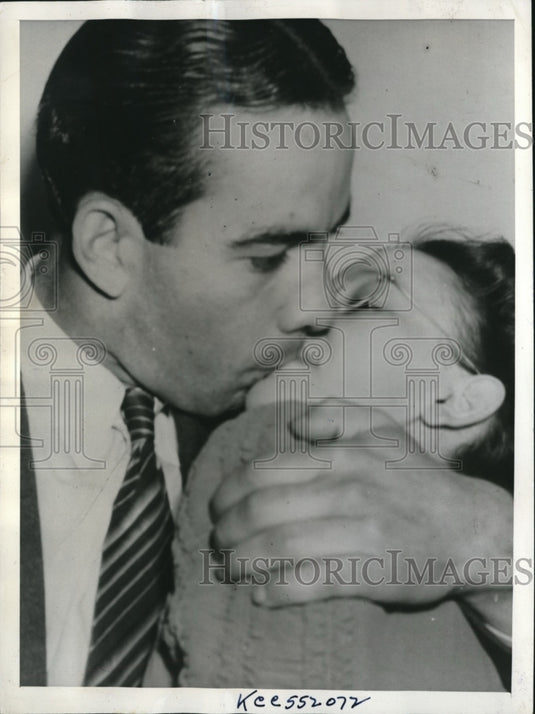 1940 Press Photo Steven Lawrence & Elsie Hamm Get Married In County Jail-Historic Images
