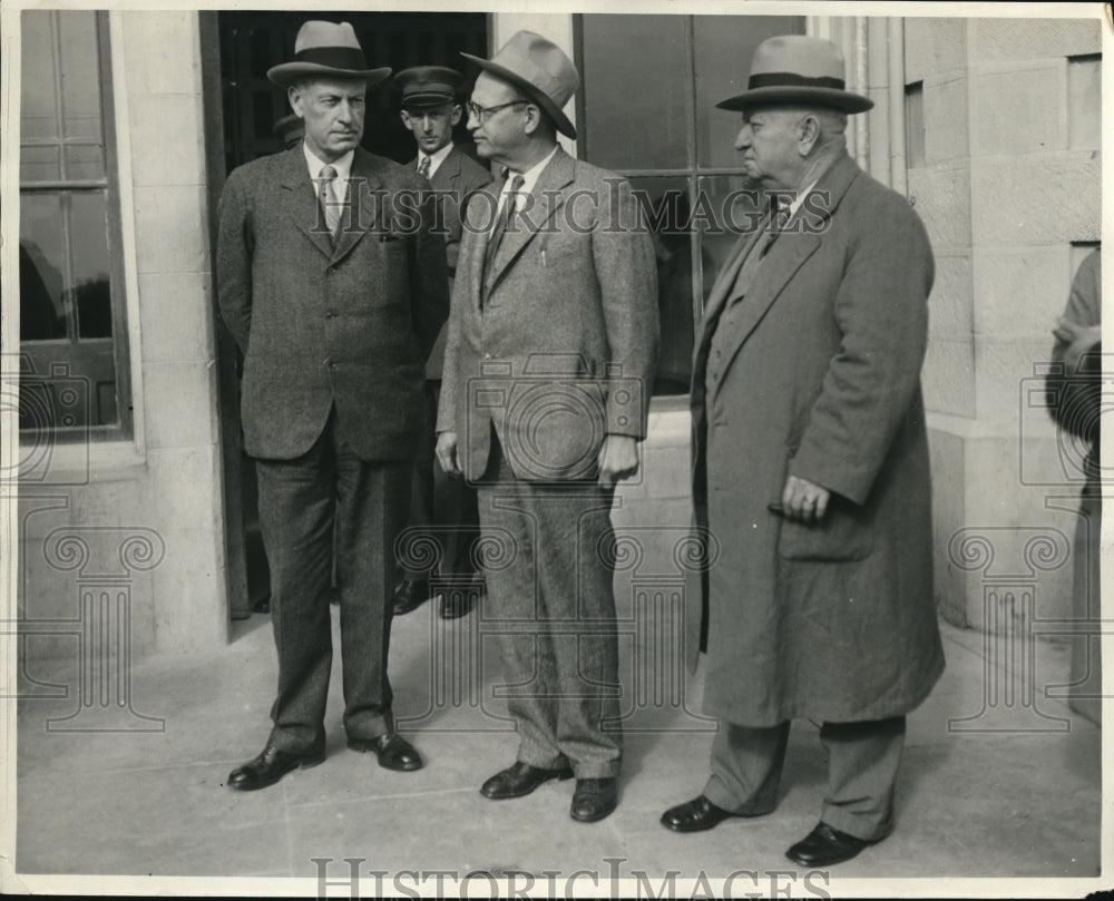 1930 Press Photo Asa Keyes LA Prosecutor Convicted For Taking Bribe At San Quent - Historic Images