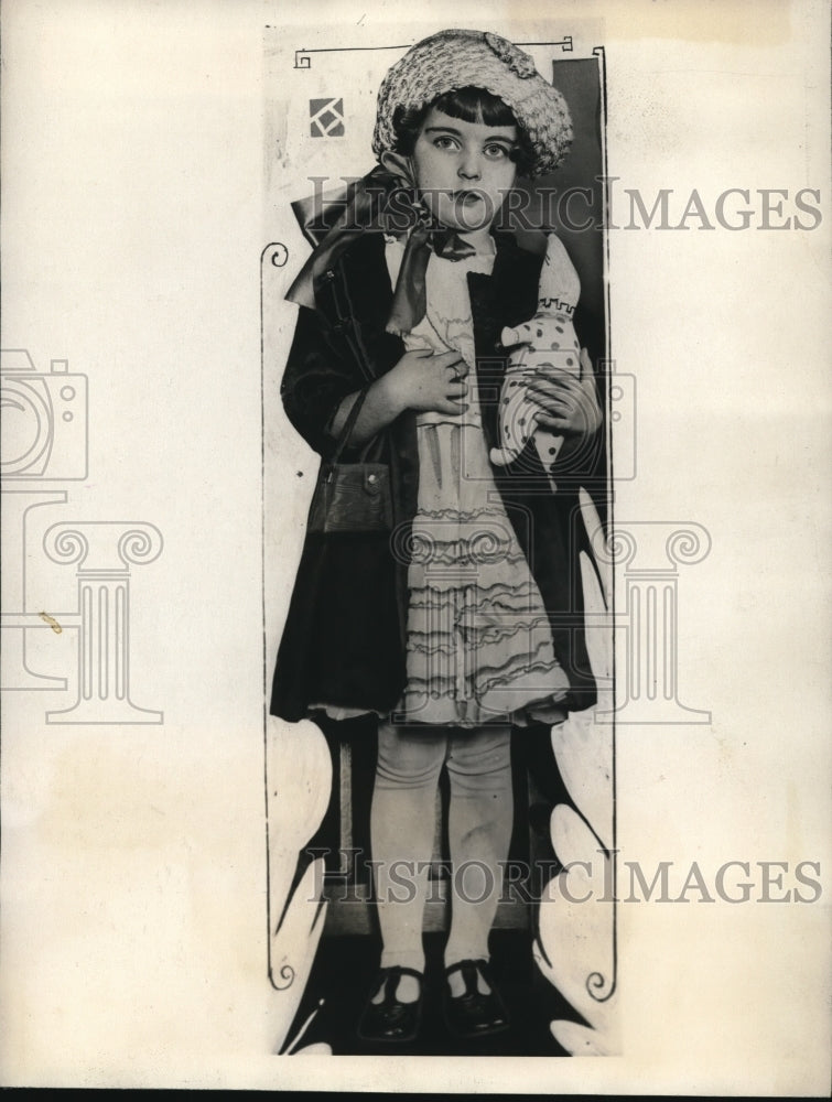 1923 Press Photo Orphan Juanita Murphy, Faulty Adoption - nex12257-Historic Images