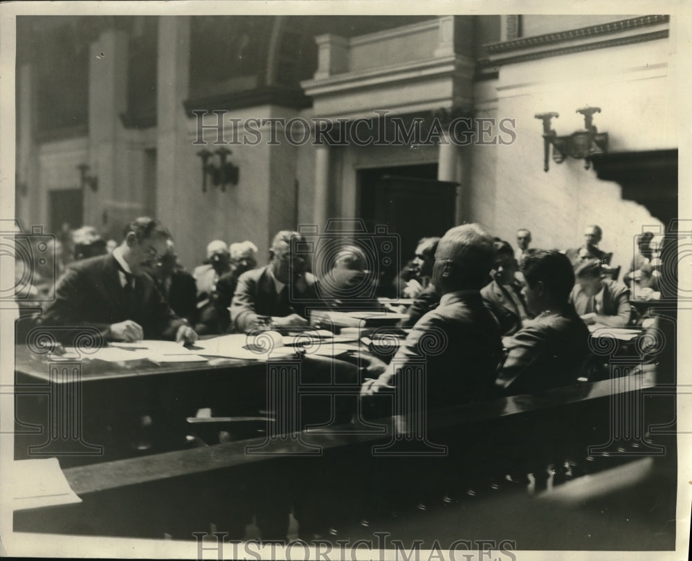 1926 Press Photo The Senate Investigation  of Ill primary politics - Historic Images