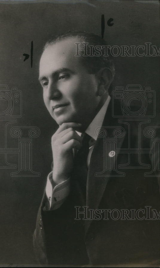 1920 Press Photo Fernando Novelo - Historic Images