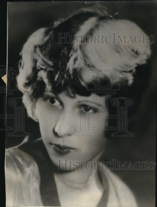1937 Press Photo Helen Grier, 21, Stenographer - Historic Images