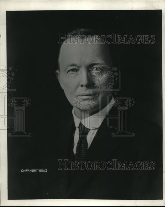1921 Press Photo GH Gustafson chairman committee farmer's cooperative program - Historic Images