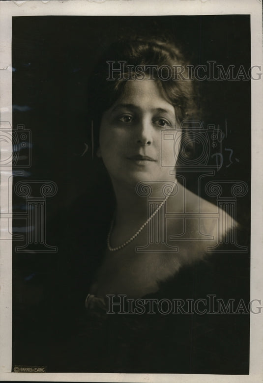 1921 Press Photo Mrs CL Allen chief operator for Army Navy phone exchange - Historic Images