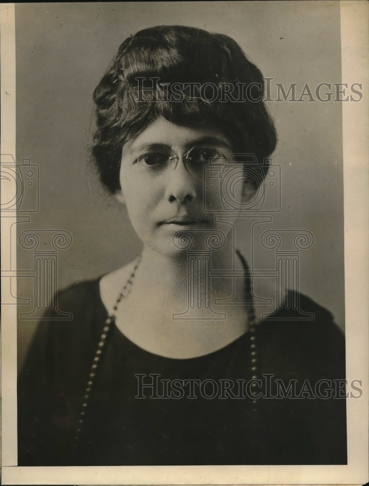 1926 Press Photo Chicago Ill. Dr Nancy E Scott prof at Kalamazoo College - Historic Images