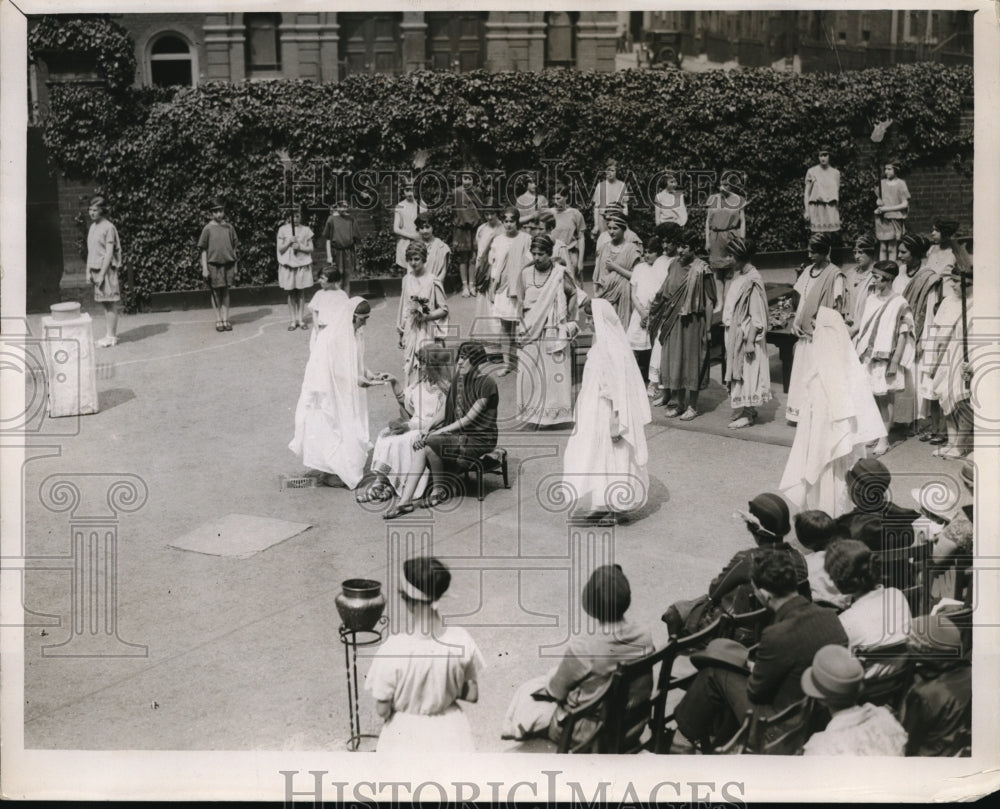1926 Press Photo Bishopsgate Ward Bicentennary pageant - Historic Images