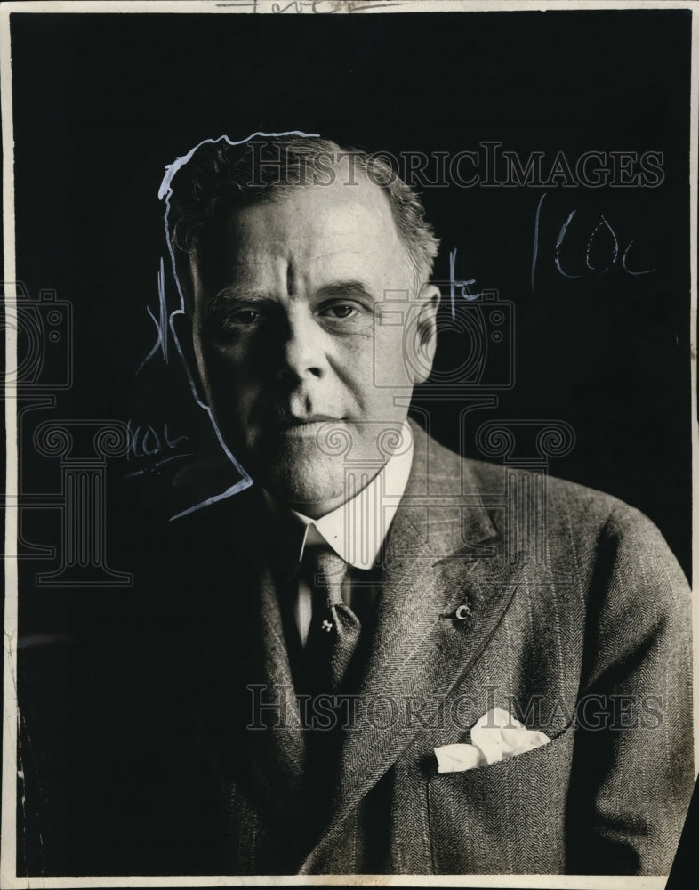 1922 Press Photo WD Jamison of Iowa asst treas Natl Democratic committee - Historic Images