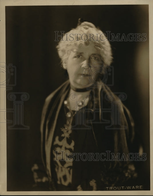 1934 Press Photo Mrs Ada Alden - Historic Images