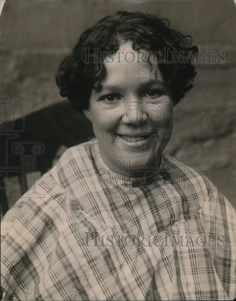 1920 Press Photo Mrs. J.C. Teagarden - Historic Images