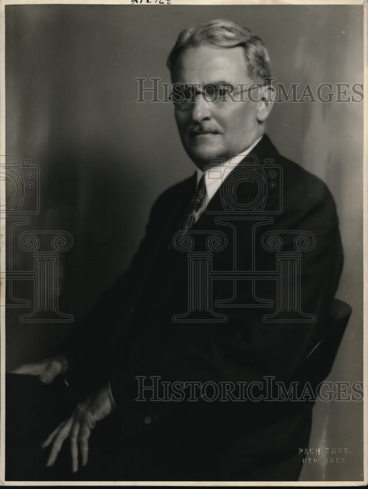 1934 Press Photo Dr. James Wingate, New York Department of Education - Historic Images