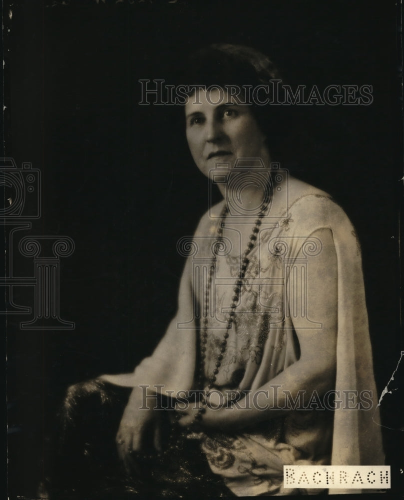 1924 Press Photo Mrs. A. Hickman - Historic Images