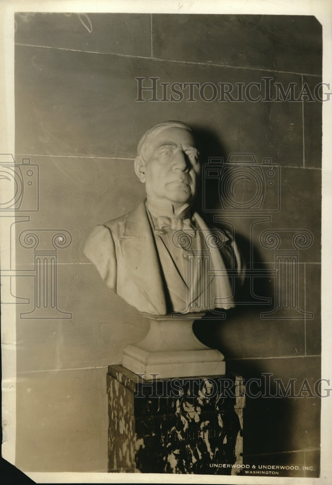 1926 Press Photo Bust Of Benito Juarez National Hero Of Mexico In Hall Of Heroes-Historic Images