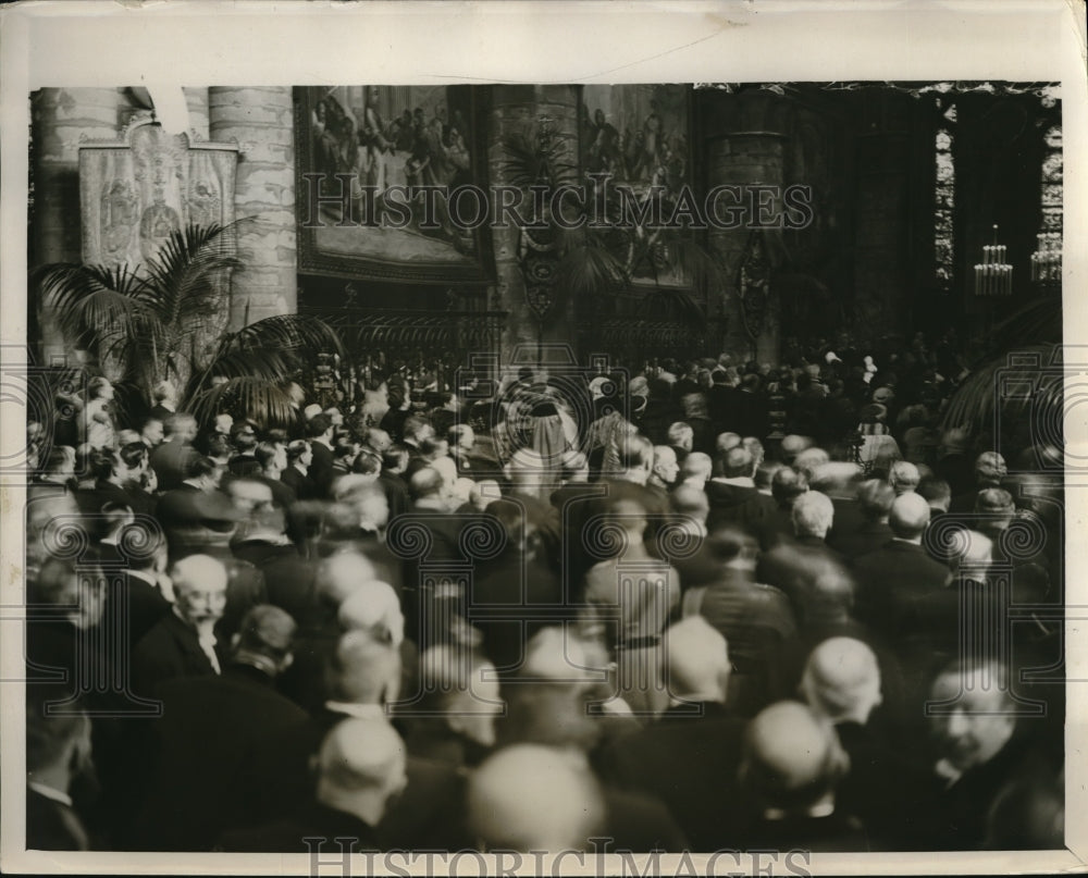 1926 Press Photo Ceremony in Brussels - Historic Images