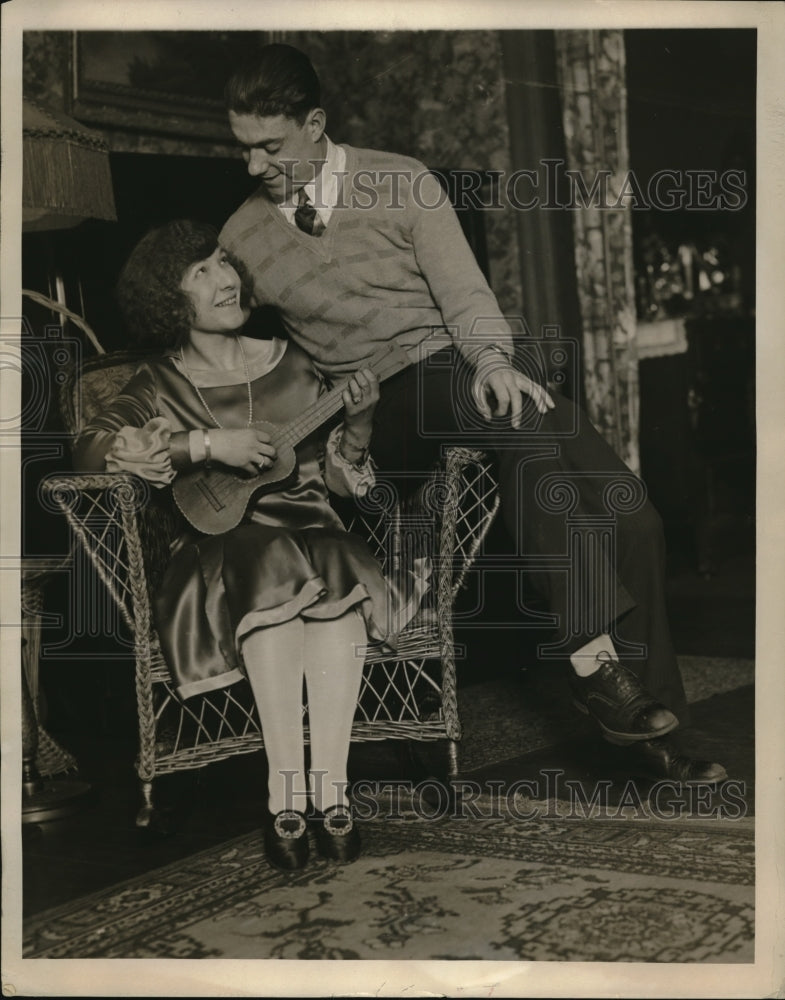 1926 Freddie Spencer and Bride, Miss Grace M. Lewis - Historic Images