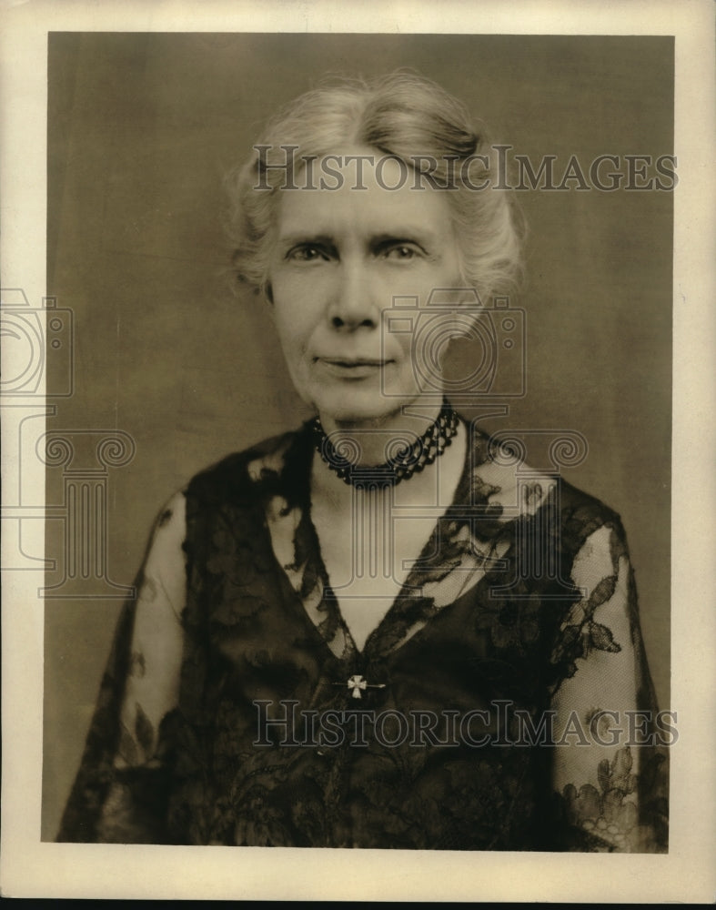1923 Press Photo Mrs. Hamilton Douglas, Past President of Atlanta Women&#39;s Club - Historic Images