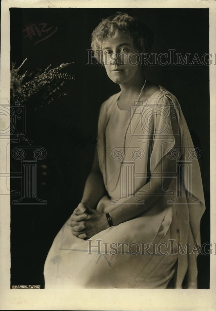 1922 Press Photo Mrs. David A. Reed, Wife of Senator from Pennsylvania - Historic Images