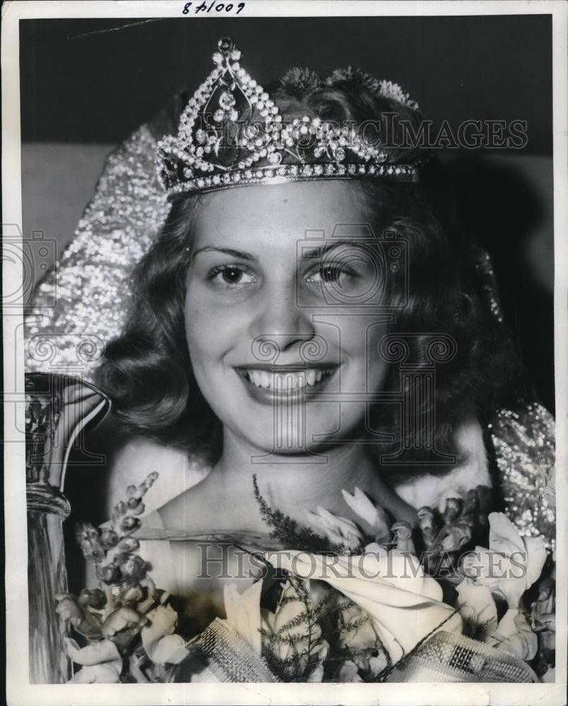 1941 Press Photo Miss Elizabeth Mae Schrader, Queen of Festival of the States - Historic Images