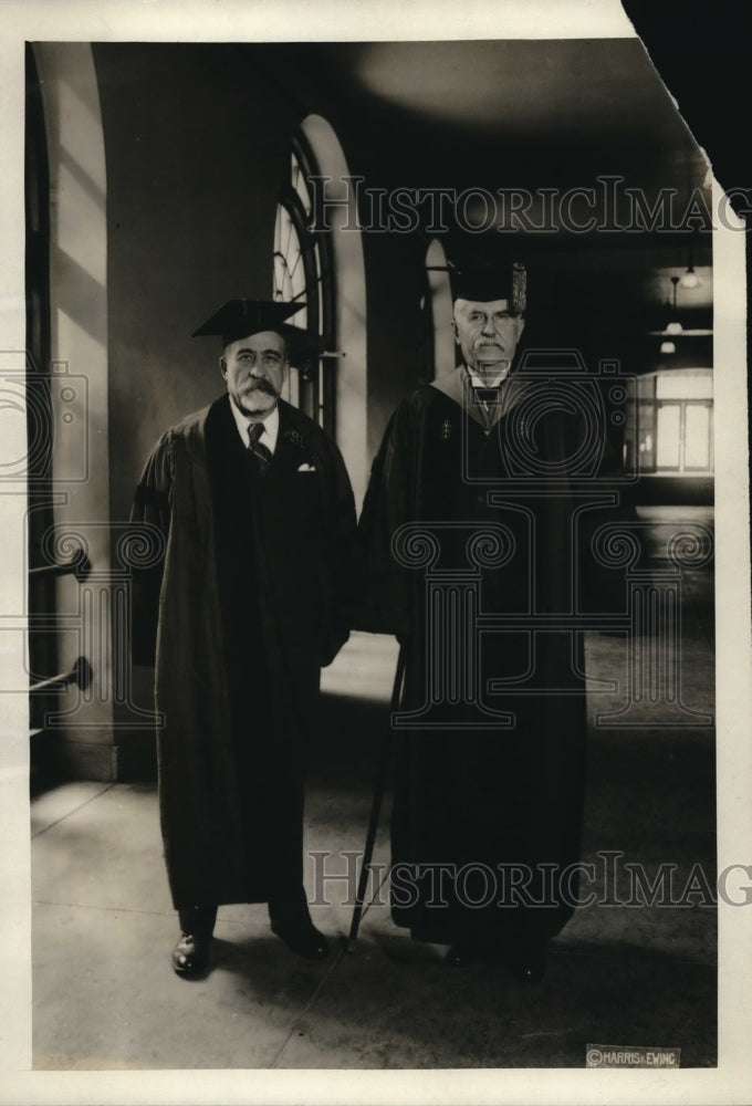 1921 Press Photo Rolando Ricci Italy Amb to US, Henry White former US Amb to Ita-Historic Images