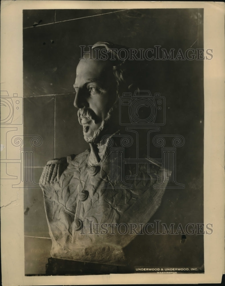 1926 Press Photo Bust of Tomas Herrera, National Hero of Panama - Historic Images