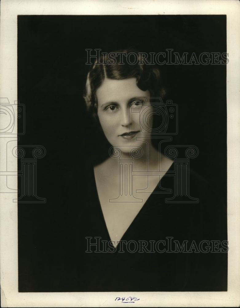 1930 Press Photo Virginia Gartzrell Grubbs - Historic Images