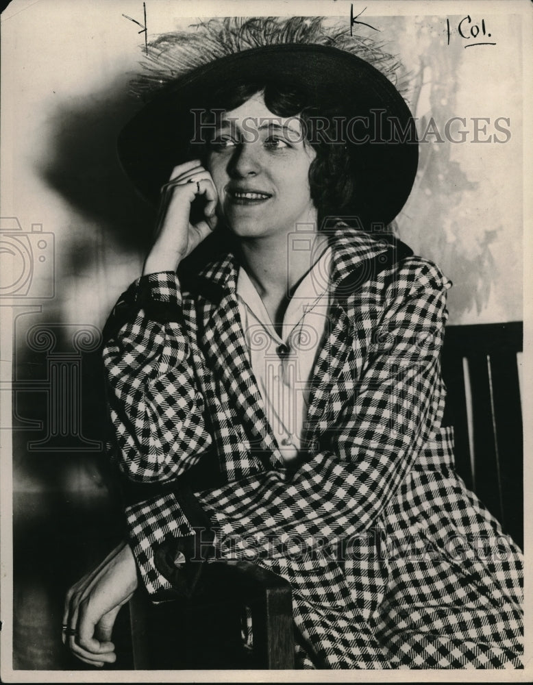1922 Press Photo Mrs Beulah Bergan - Historic Images