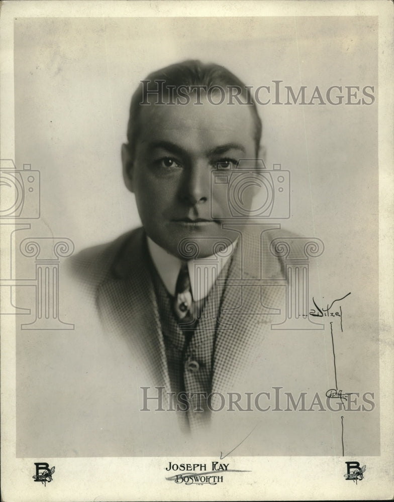1923 Press Photo Joseph Ray of Bosworth - Historic Images