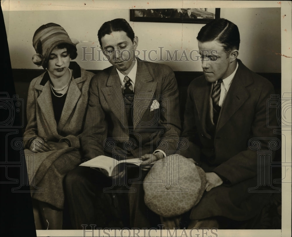 1926 Press Photo Chicago Ill Margaret Miller Norton, Atty E Libonati, H  Norton - Historic Images